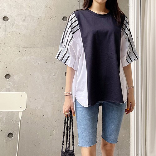 Lucca Stripe Coloring Tee