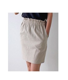 Howell Linen skirt looks great with this little pocket tee :)