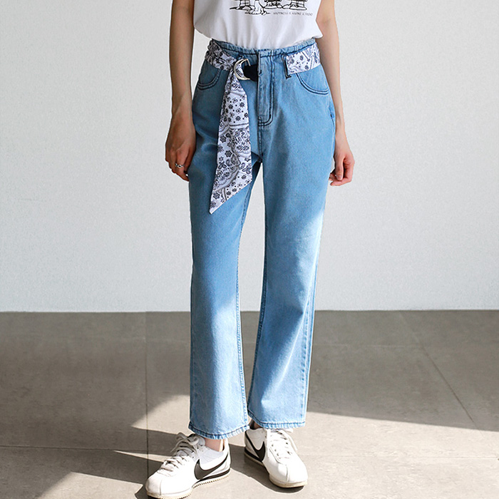 Bandana Belt Denim