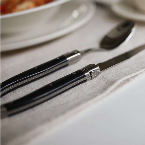 Laguiole dinner set - Black