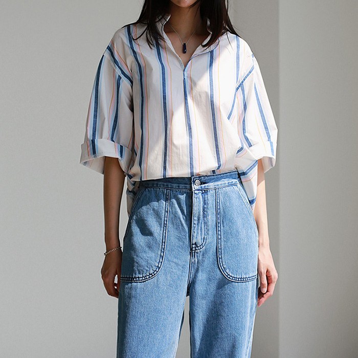 Yoke Stripe Shirt