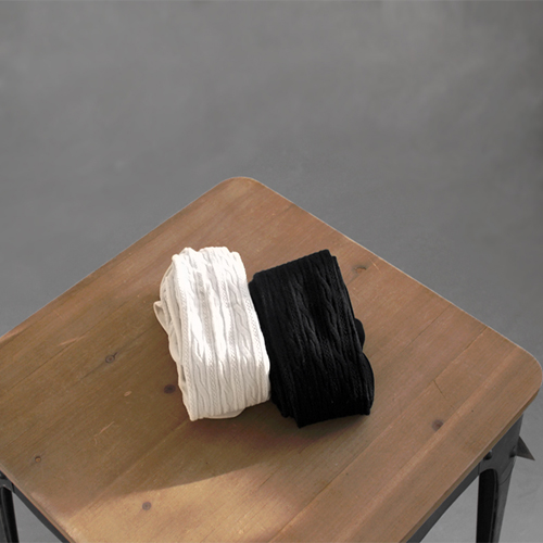 Twisted cotton Stocking - 2c