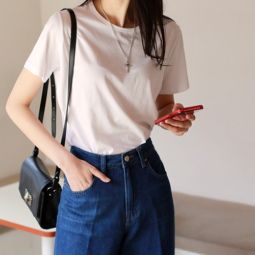Jane Basic Half Tee