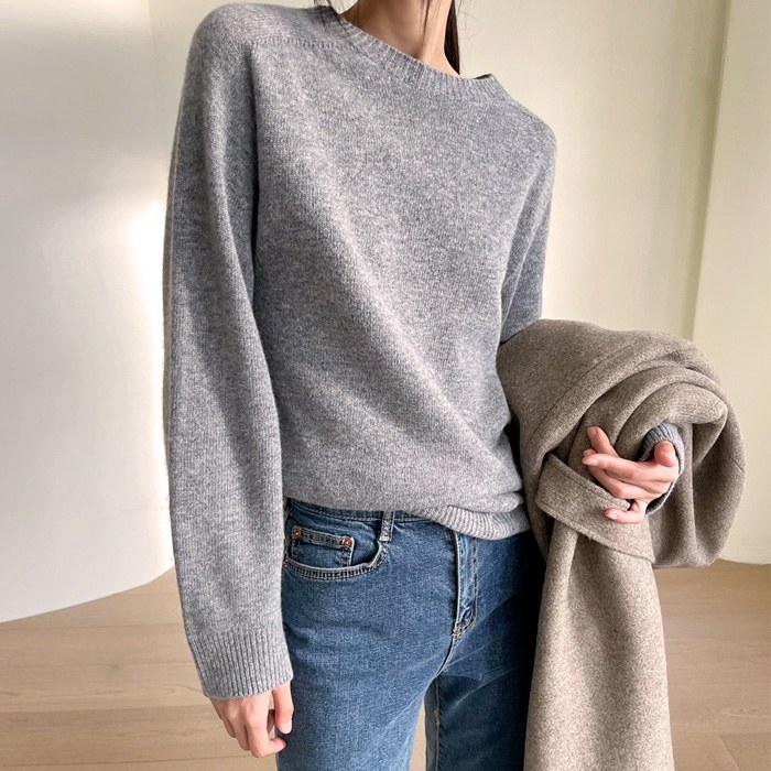 Hanson wool knit top