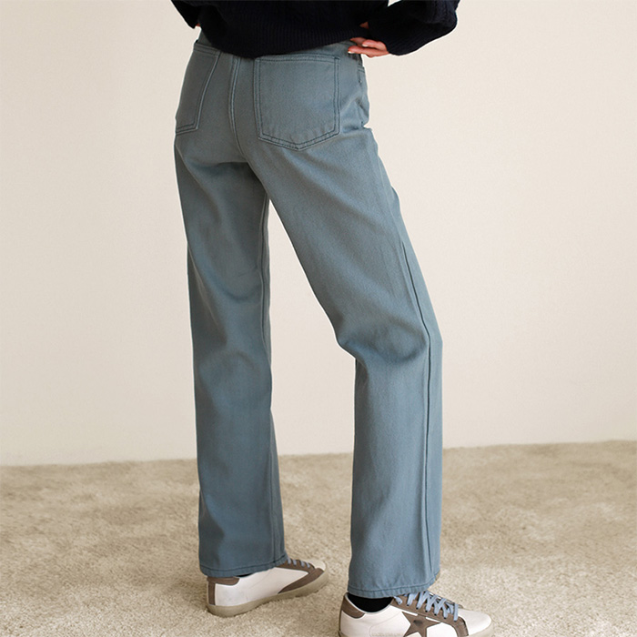 Herringbone Cotton Pants