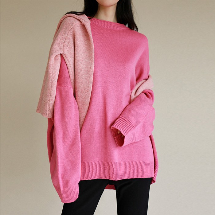 Margaret Rouge Long Knit