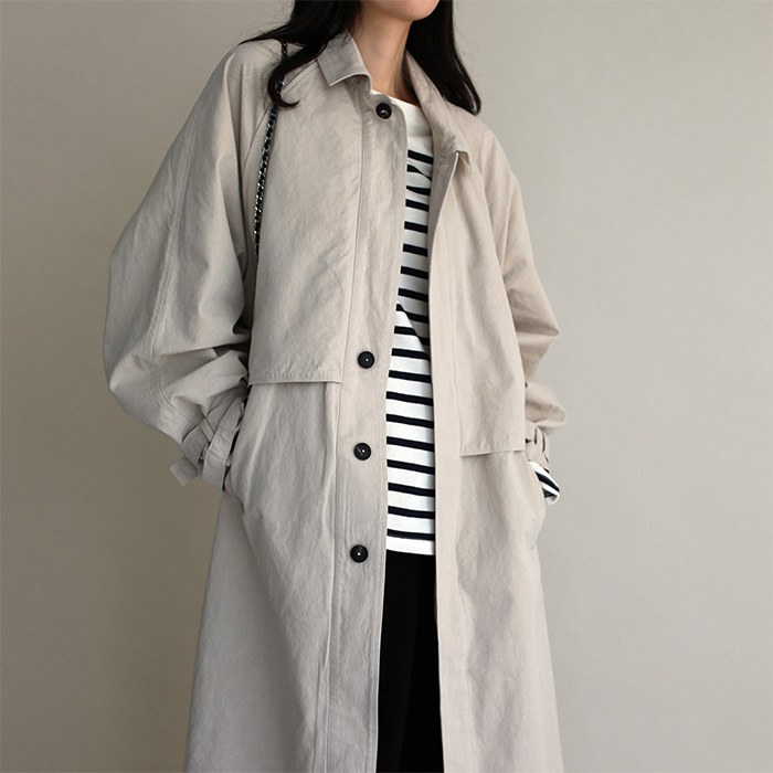 Hurst Trench Long Coat