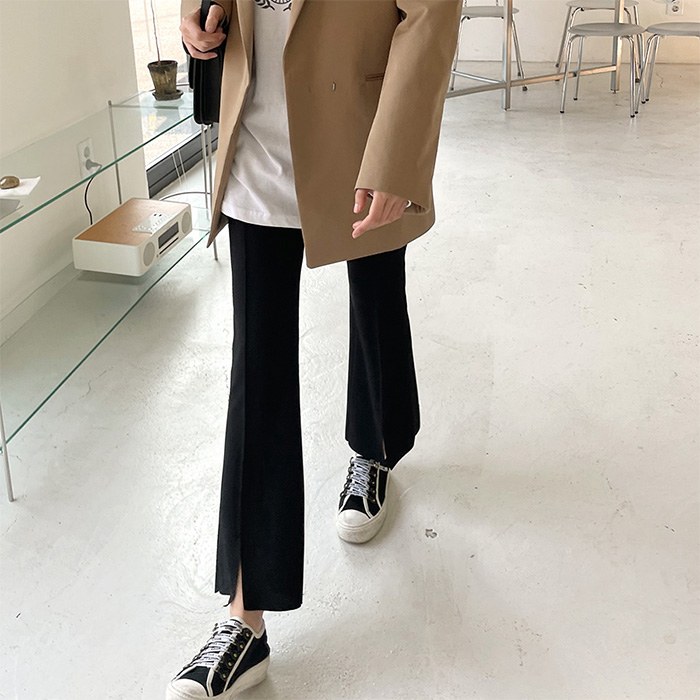 Front Slit Pants