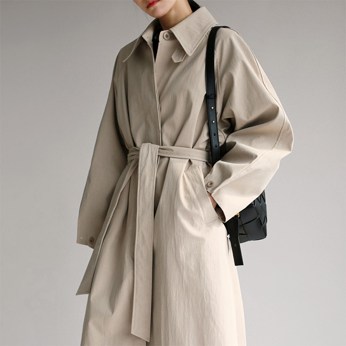 Market Single Trench Coat