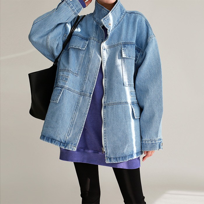 Loosefit Denim Field Jacket