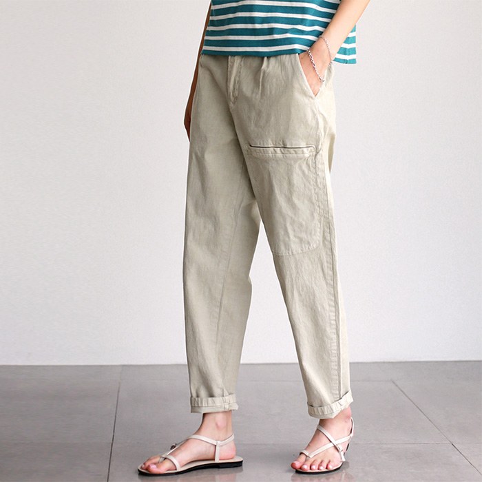 pigmented pocket pants