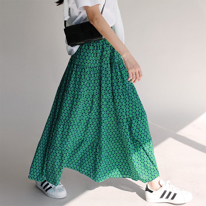 Ollie printed skirt