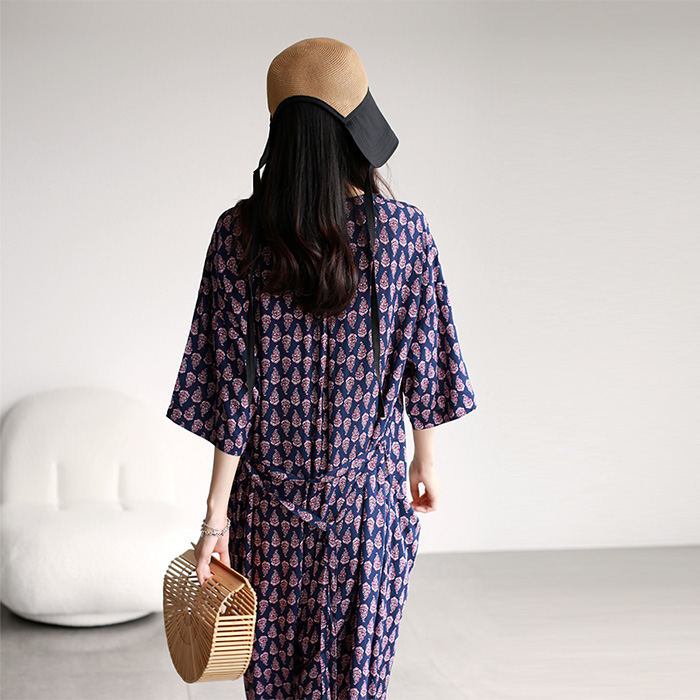 printed jumpsuit