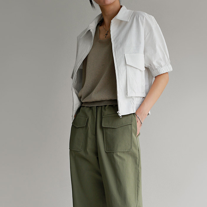 Half Sleeve Blouson