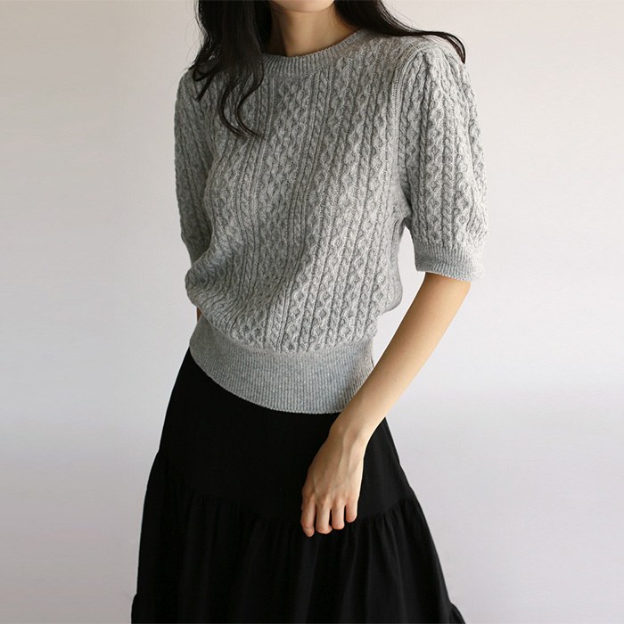 Soho Cable Knit Top
