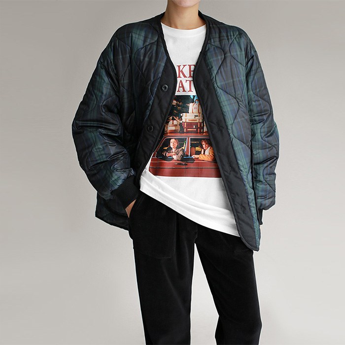 Paul Quilting Half Jacket