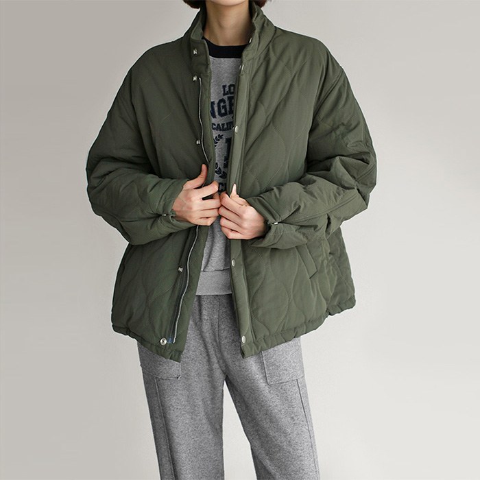 Fleece Lining Padding Jacket