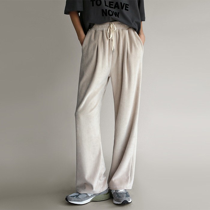From Velour Wide Pants