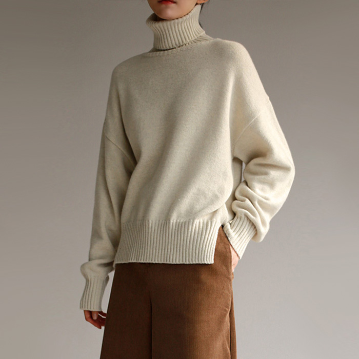Vanessa Turtleneck Knitwear Top