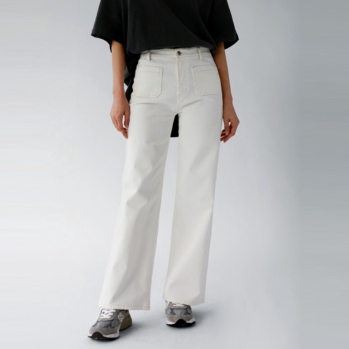 Pocket stitch pants