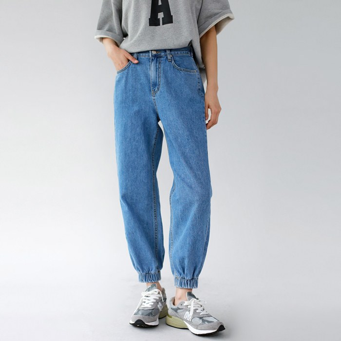 Code jogger denim pants