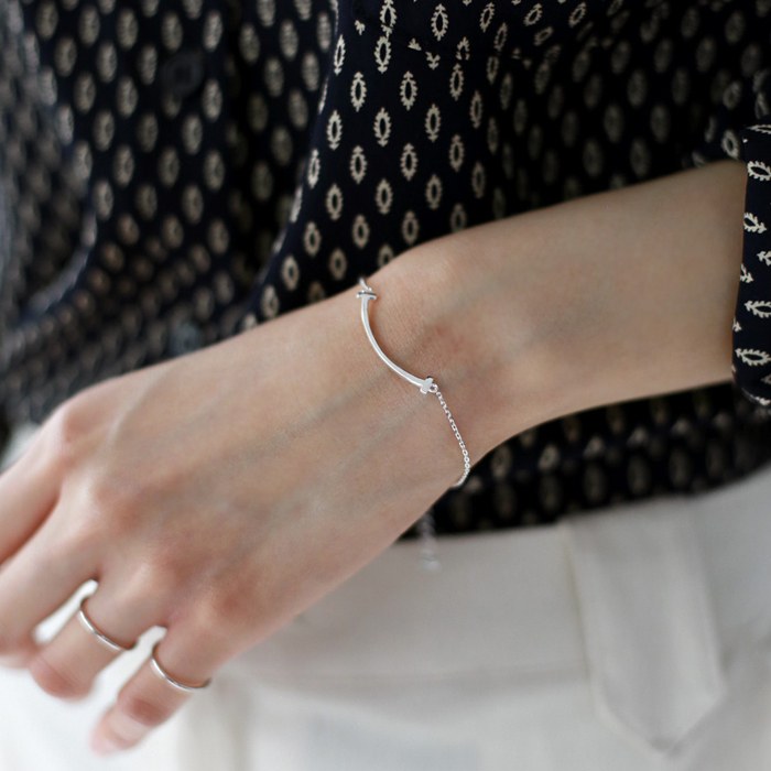 Jackie silver bracelet
