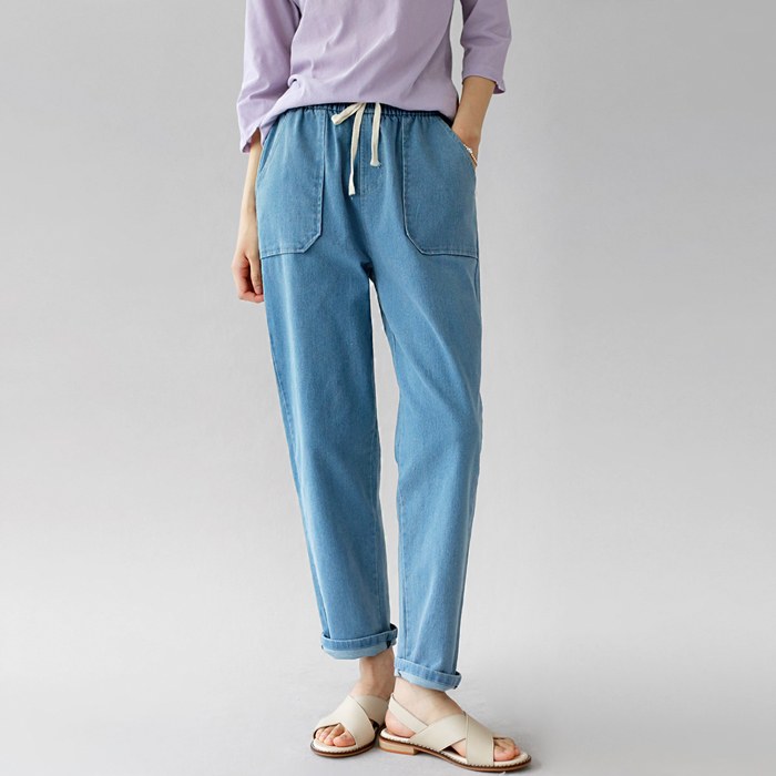 Mori denim pants