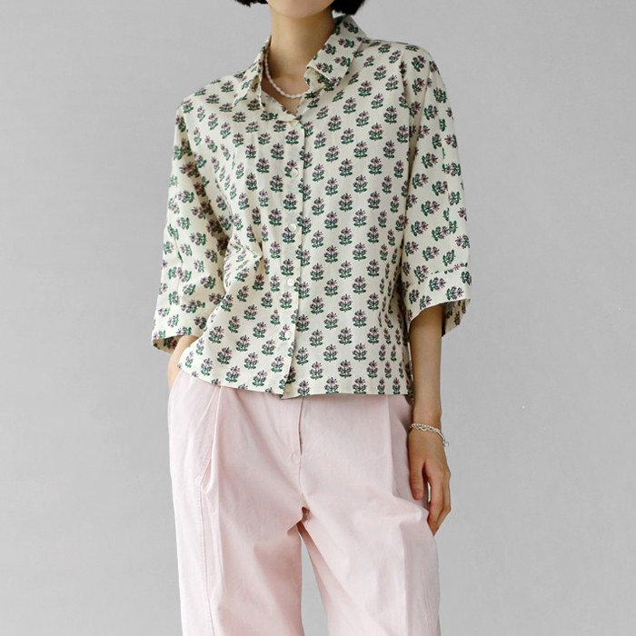Owen flower shirt