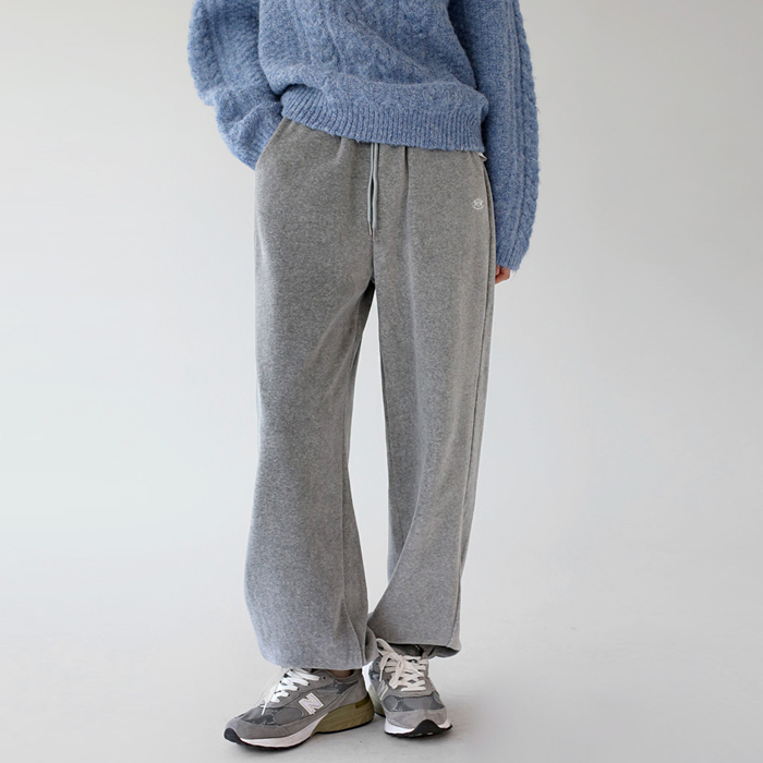 Velour Jogger Pants