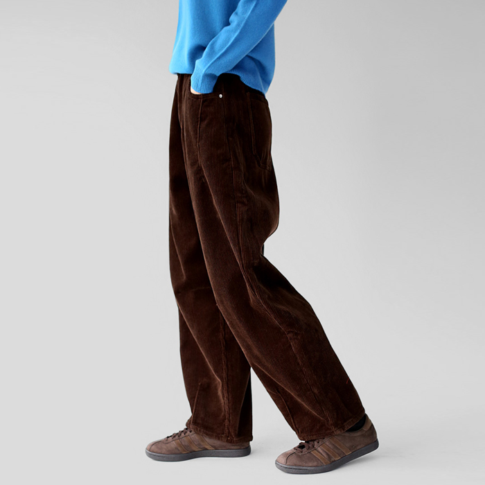 [Weekend New Arrivals - 10% Off] Fur-lined Corduroy Pants