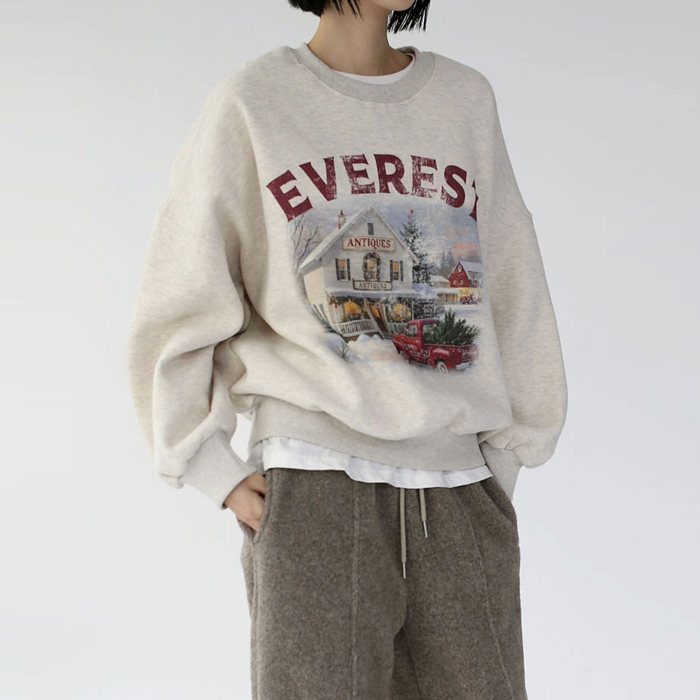Everest fleece man-to-man