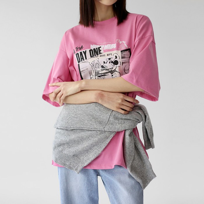 Day One Half Sleeve Long Tee