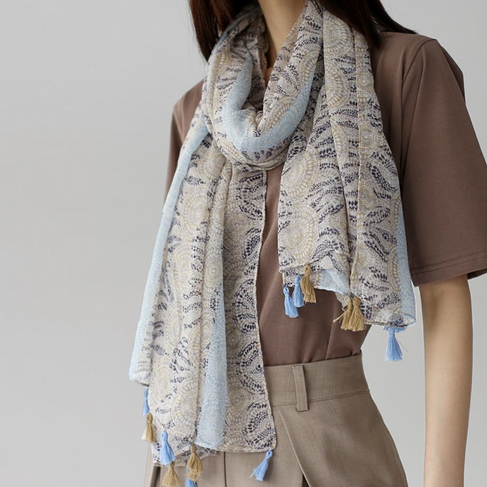 Fringe Viscose Muffler