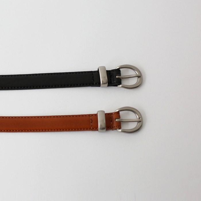 Volume leather belt