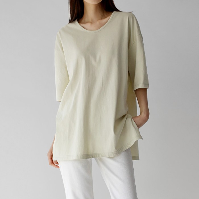 Slit UV Long Tee