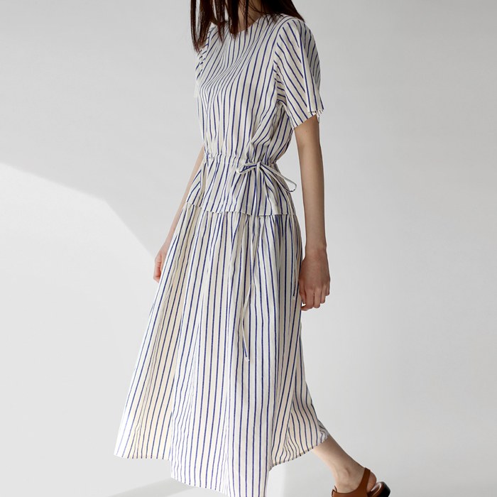 NEW 5% Garden Stripe One Piece