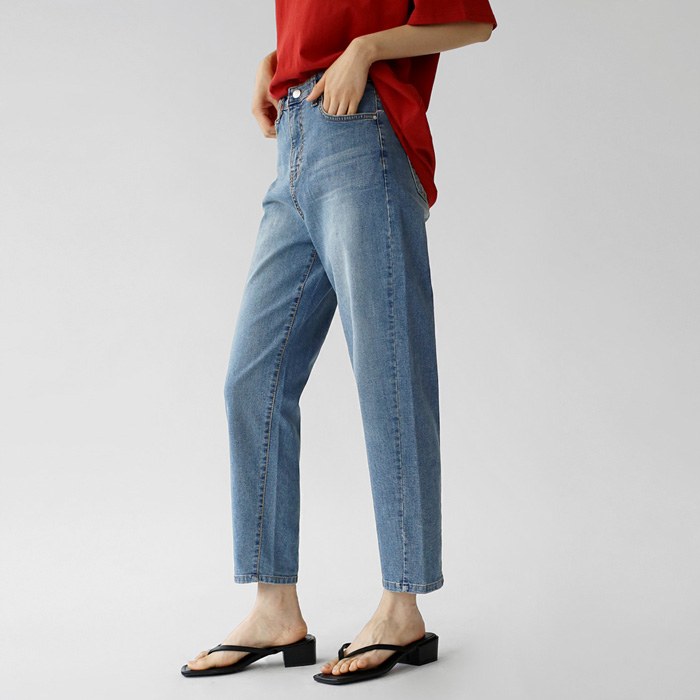 NEW 5%Basic Half-length Denim