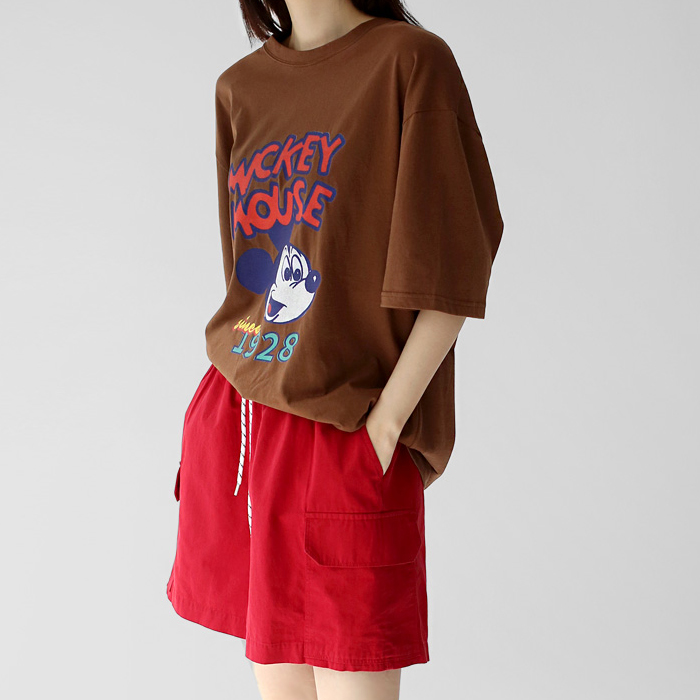 NEW 5%1928 Mickey Long tee