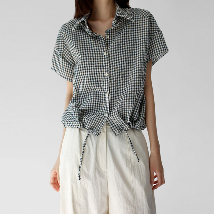 String check shirt