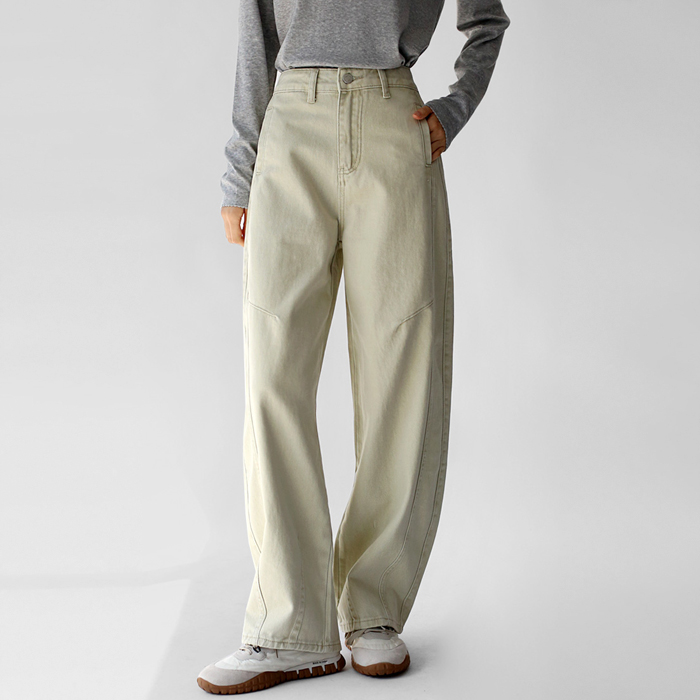 Washing cut pants