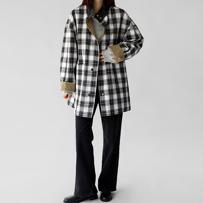 Reversible overfit field jacket