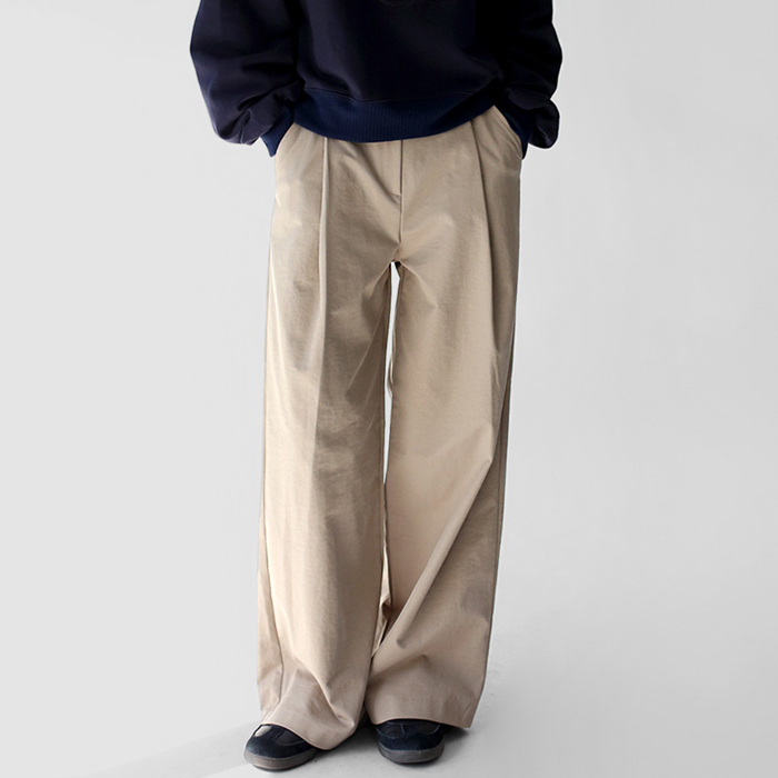 [FW New Arrival 5% Off] High-density pin-tuck pants