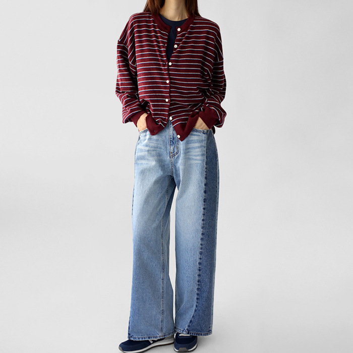 Ronnie Striped Cardigan