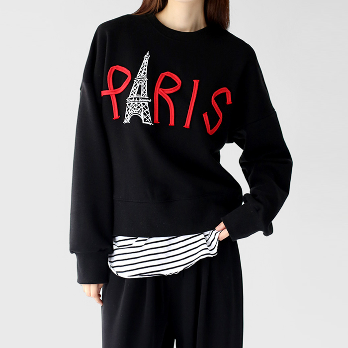 [FW New Arrival 5% Off] Paris Patch Man to Man