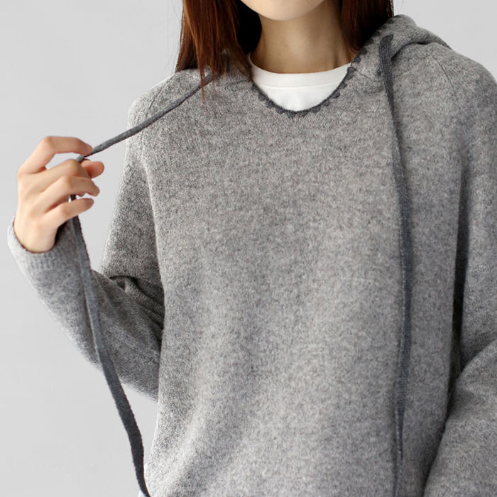 [FW New Arrival 5% Off] Isabel Hooded Knit Top