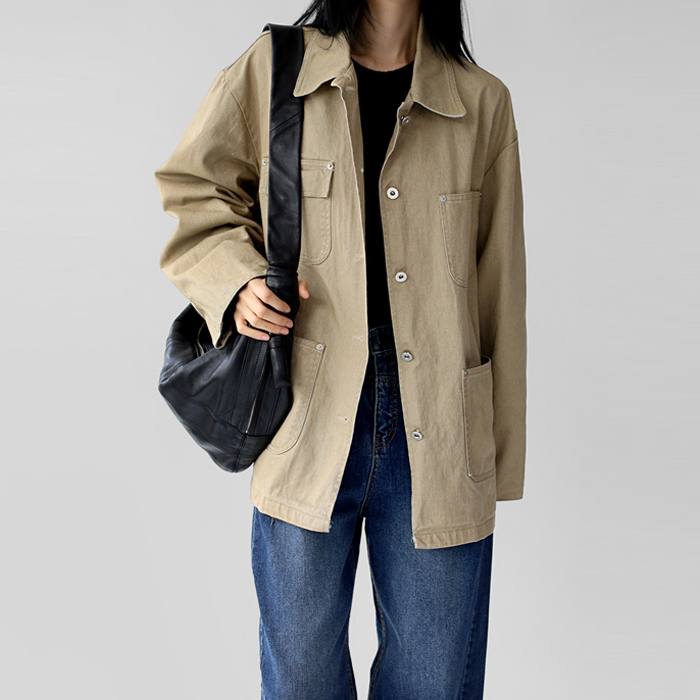 Rosie Washed Cotton Field Jacket