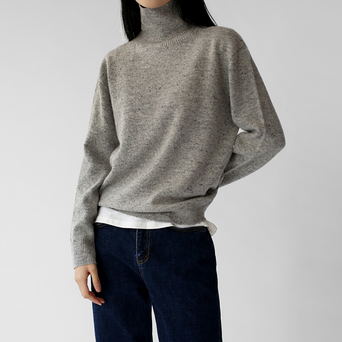 [FW New Arrival 5% Off] Bokashi Holgarment Turtleneck