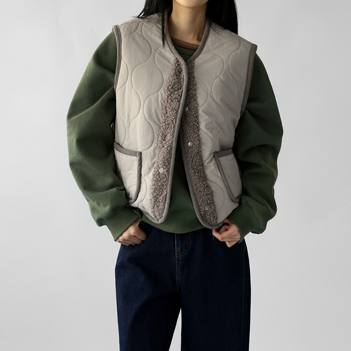 [FW New Arrival 5% Off] Eco Quilting Vest