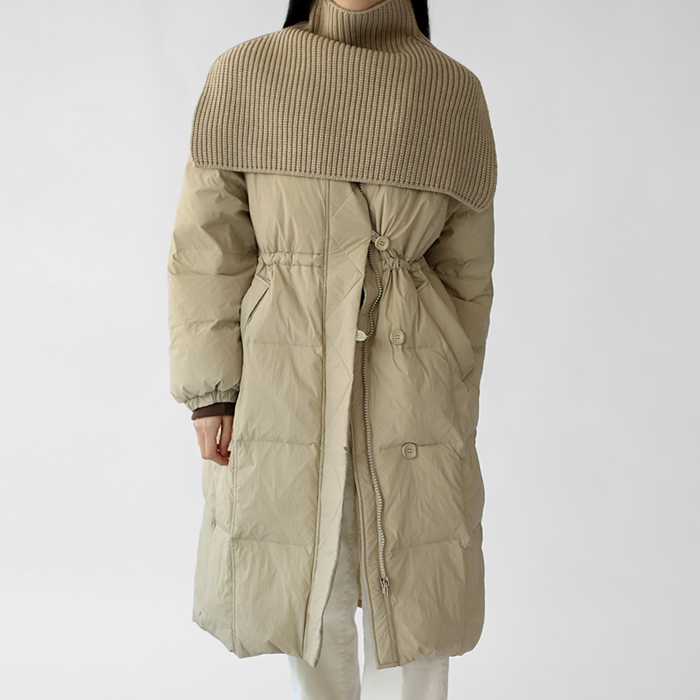 [FW New Arrival 5% Off] Warmer Set Goose Down Long Padding