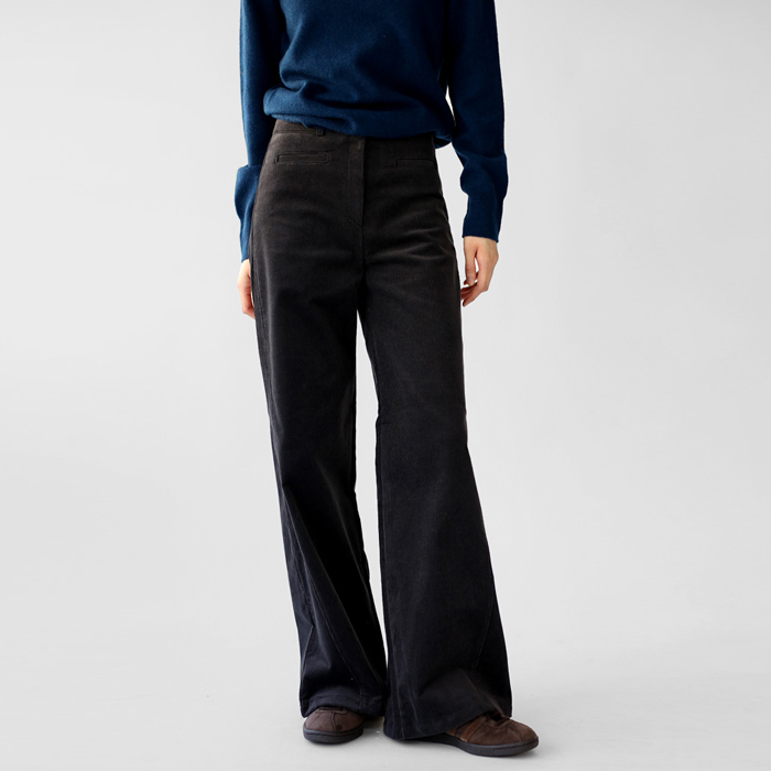 [Weekday New Arrivals - 7% Off] Corduroy Bootcut Wide Pants